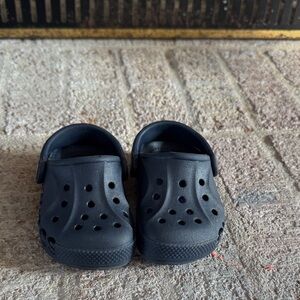 Kids Navy Blue Clogs